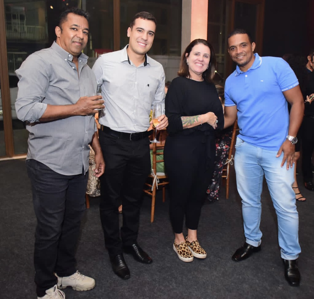Zildo Morais, Raffael Fonseca, Viviane Lobo e Samuel de Jesus                                     