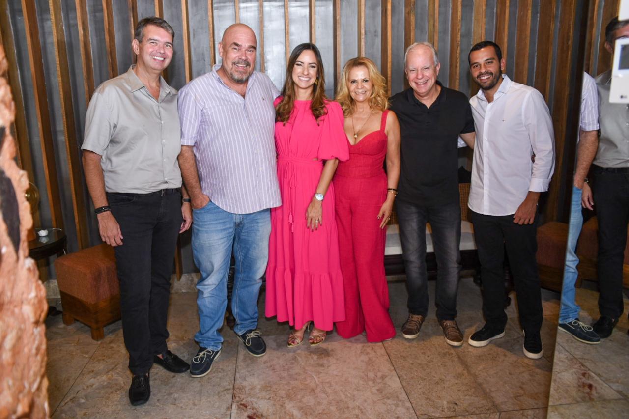 Renato Rezende, Lon Menezes, Claudia Galvão, Rosângela Meira, Paulo Coelho e Caio Cerviño                                    