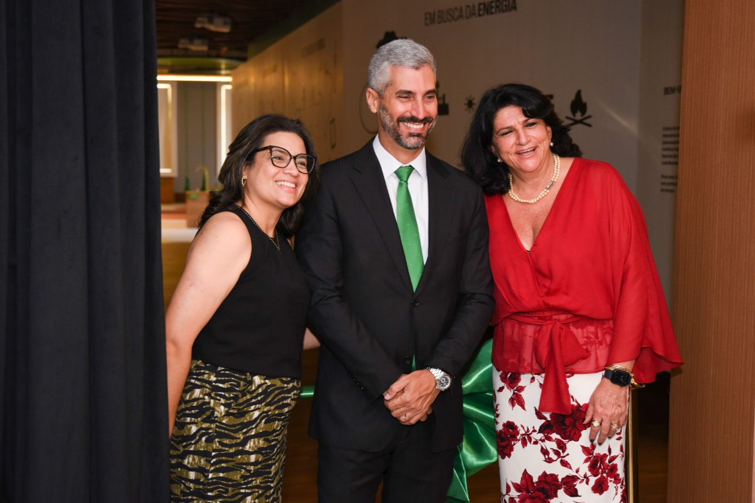 Sandra Carvalho, João Paulo e Ana Christina Mascarenhas             