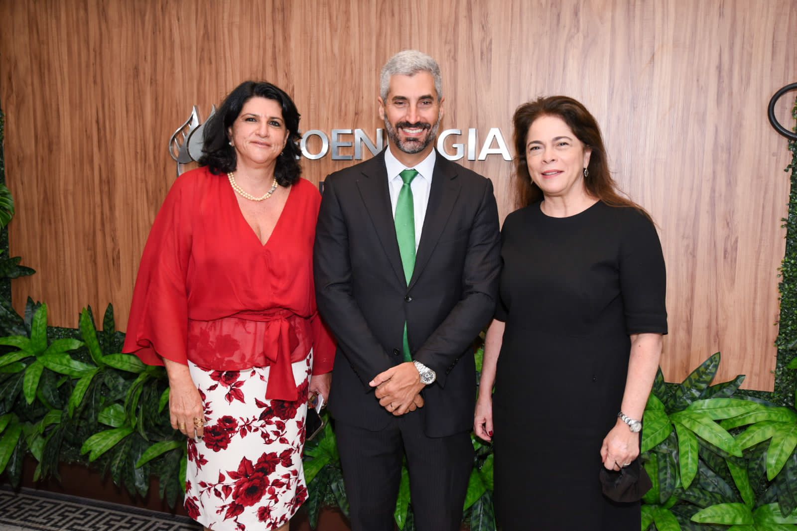 Ana Christina Mascarenhas, João Paulo e Solange Ribeiro          