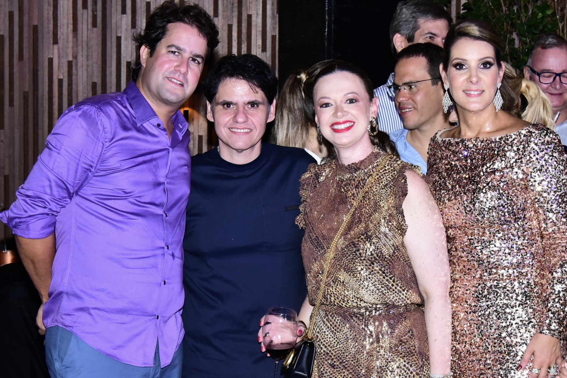Diego Ribeiro, Bruno Adry, Isabela Suarez e Renata Ribeiro        