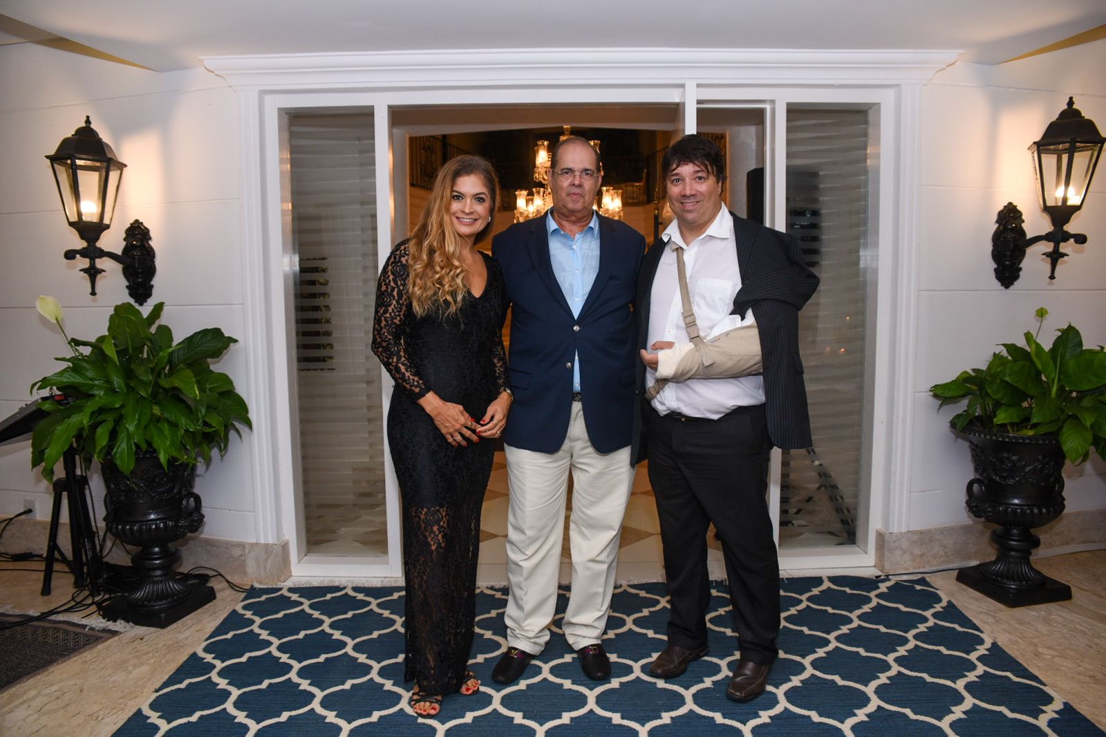 Juliana Veloso, Paulo César Ribeiro e Carlos Alexandre              