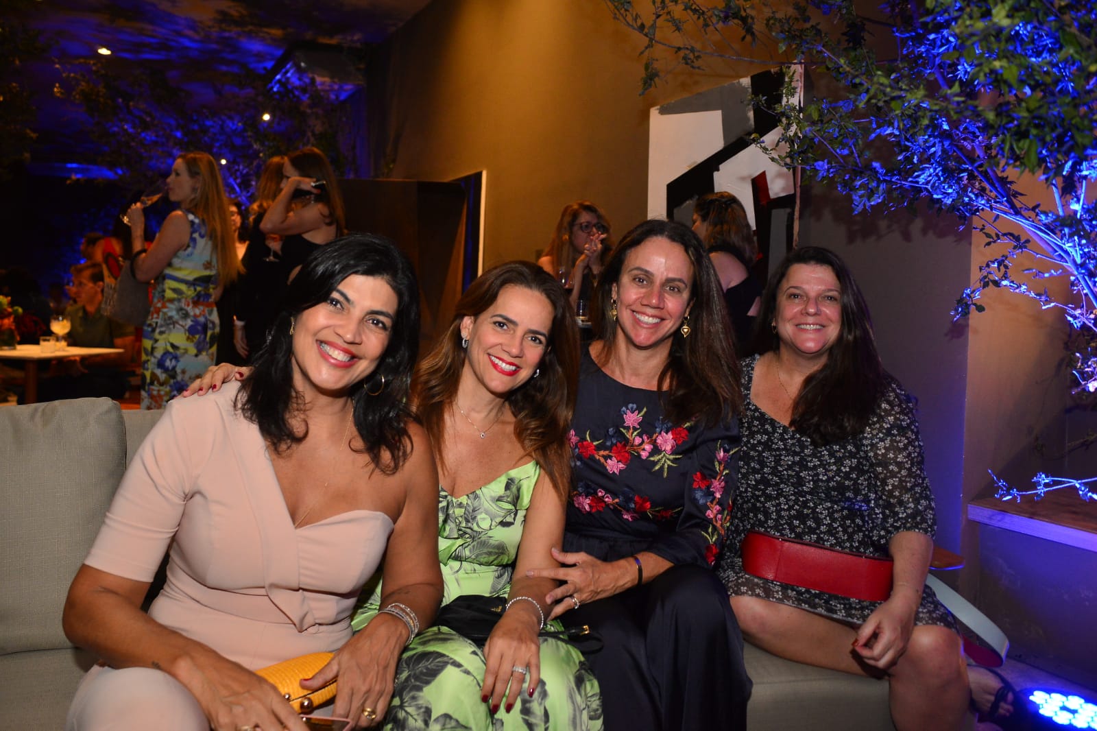 Kitty Carmel, Luciana Ramos, Lila Lopes e Daniela Teixeira             