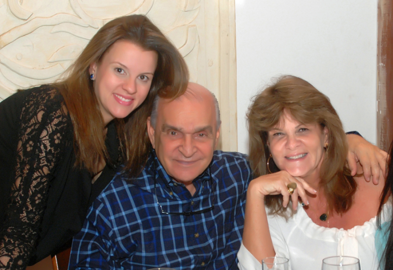 Patricia, Elsimar e Tereza Coutinho