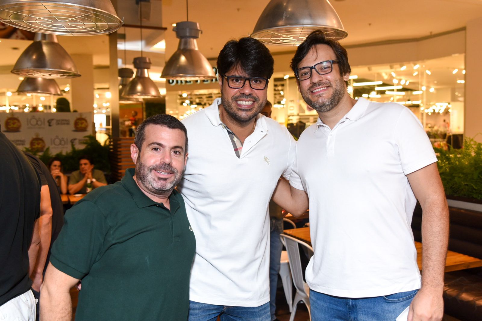  Wilton Oliveira, Alessandro Presídio e Fábio Costa                