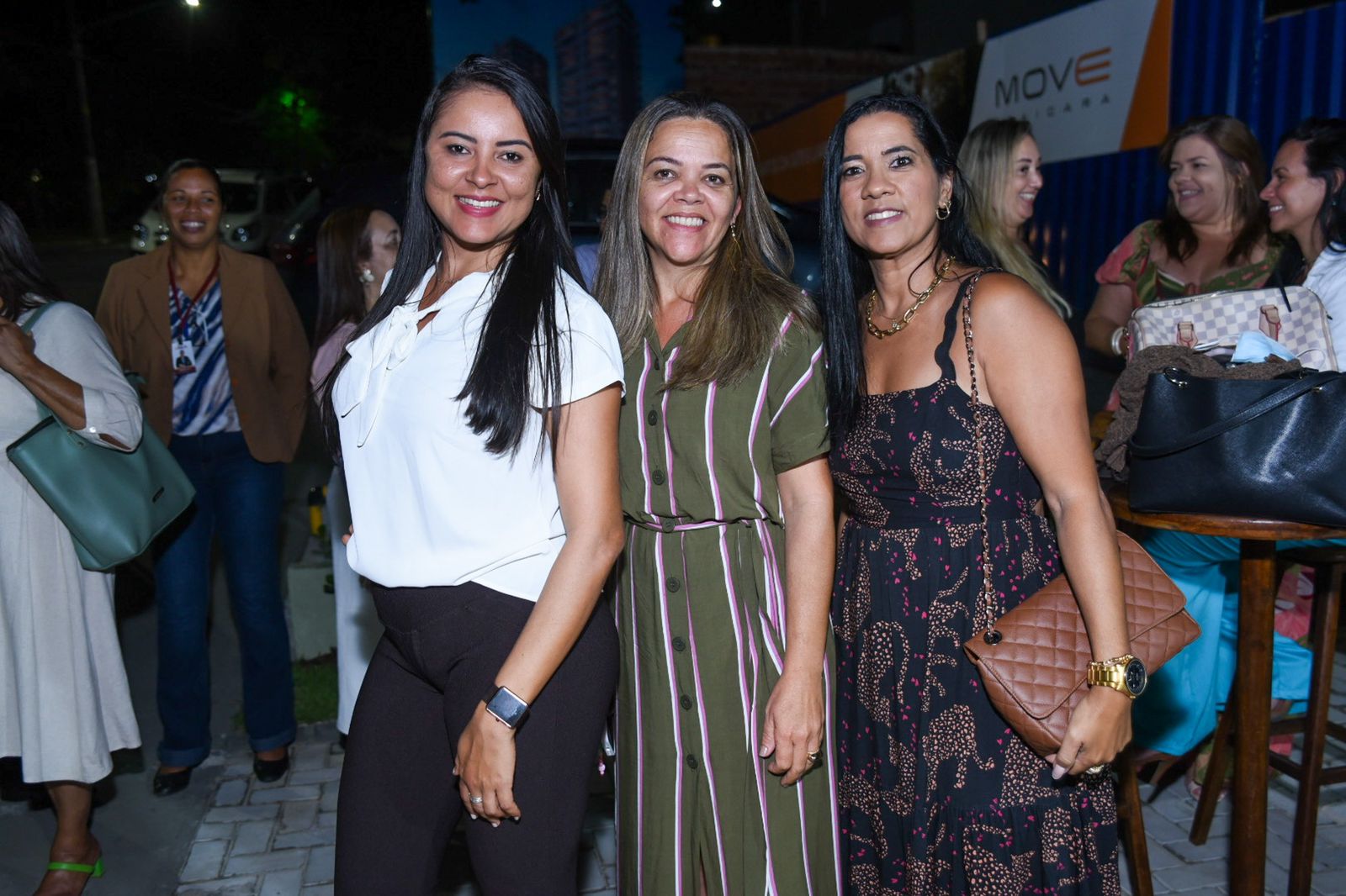 Laise Andrade, Sueli Souza e Jacqueline Santana      