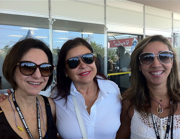 Regina Weckerle, Renilce Cavalcante e Lila Moraes
