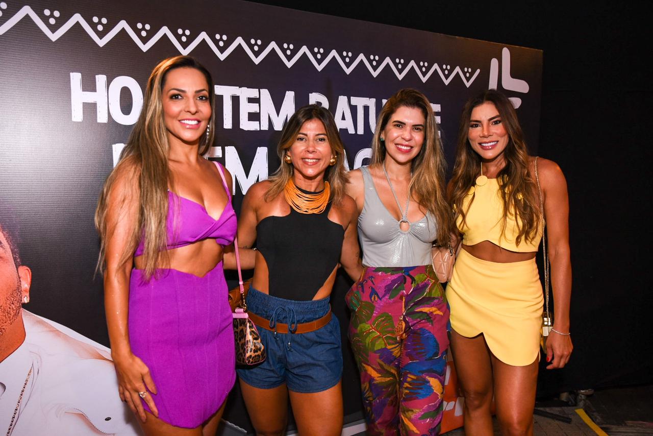 Mariana Luz, Milena Menezes, Fernanda Lima e Carolina Veiga                                  