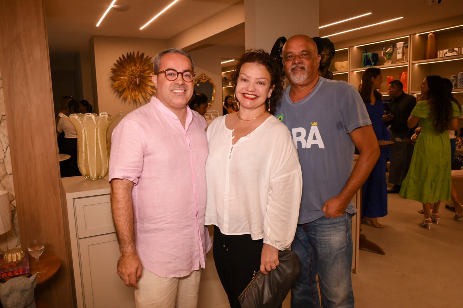 Ginno Larry, Monica Sangalo e Paulo Nunes   