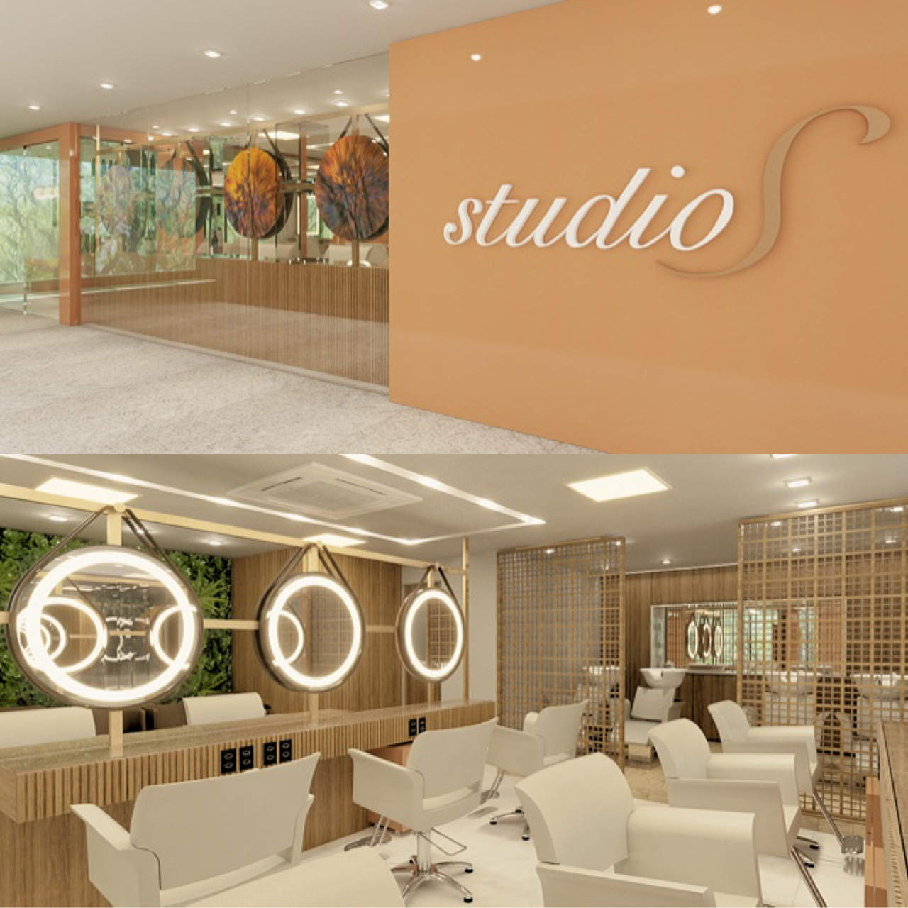  Com projeto de Aline Cangussú, espaço de beleza Studio S ganha unidade no Corredor da Vitória 