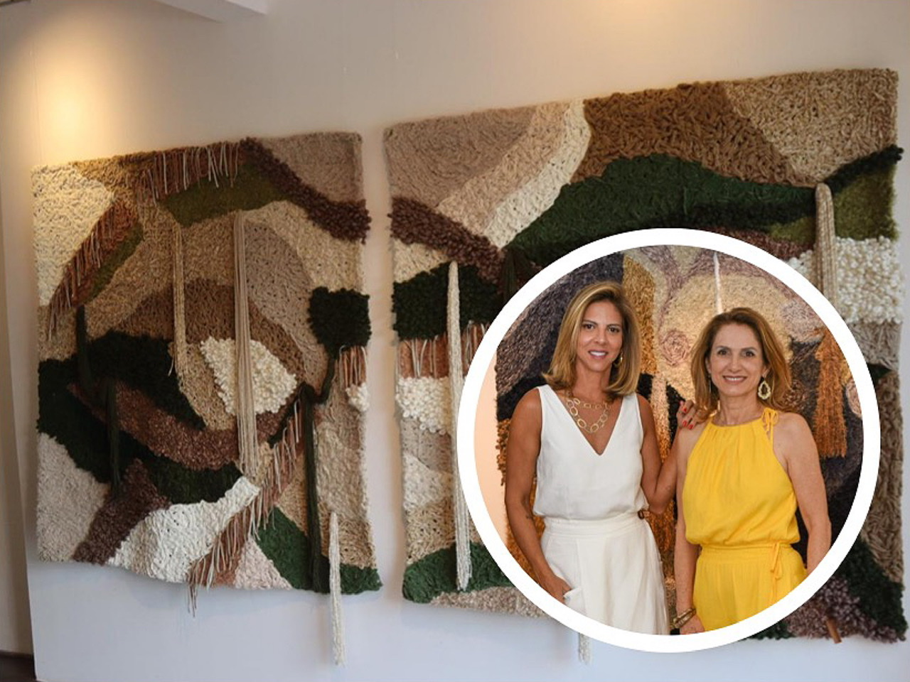 Giro de fotos: Pena Cal Galeria recebe exposição da artista Marilene Ropelato