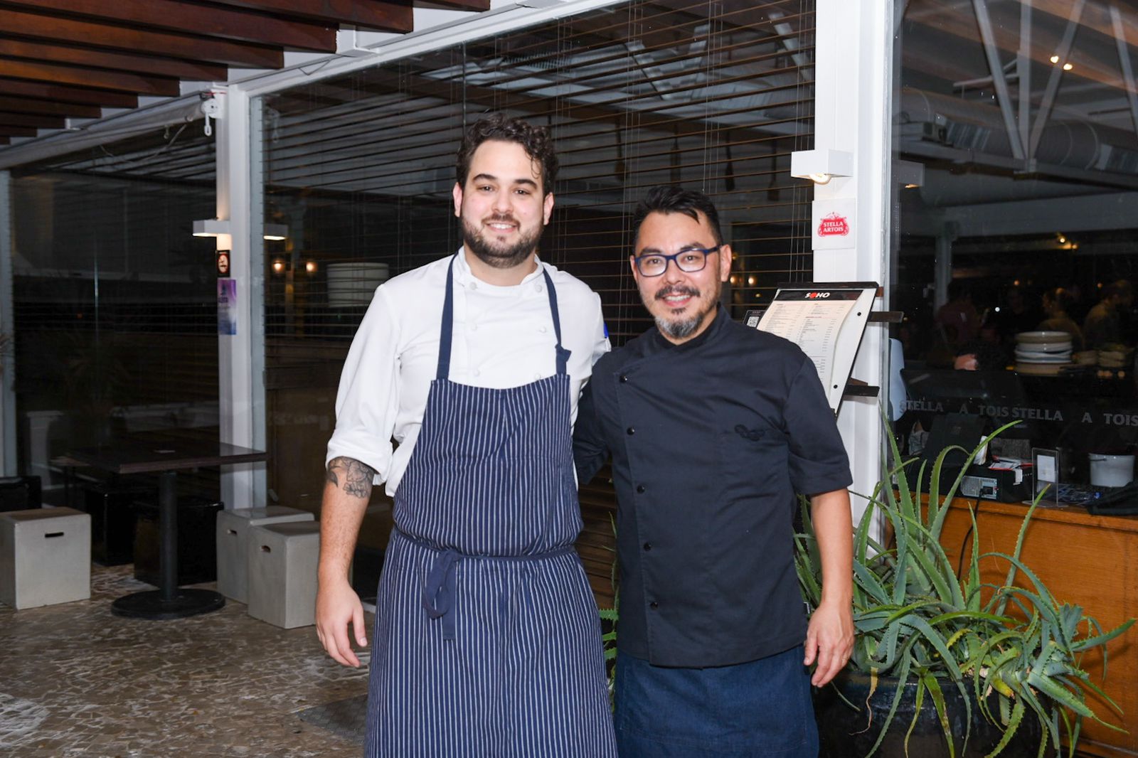 Restaurante Soho promove Jantar 4 Mãos por Marcelo Fugita e Peu Mesquita; veja fotos