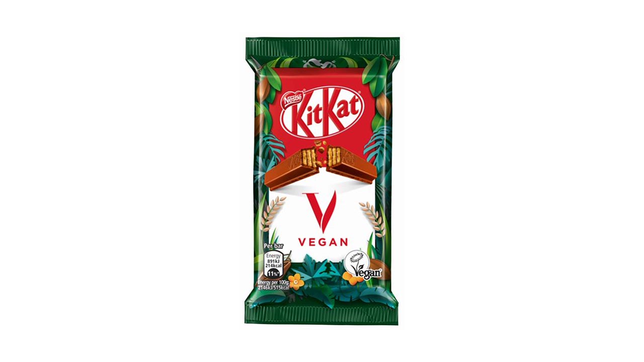 KitKat lança chocolate vegano