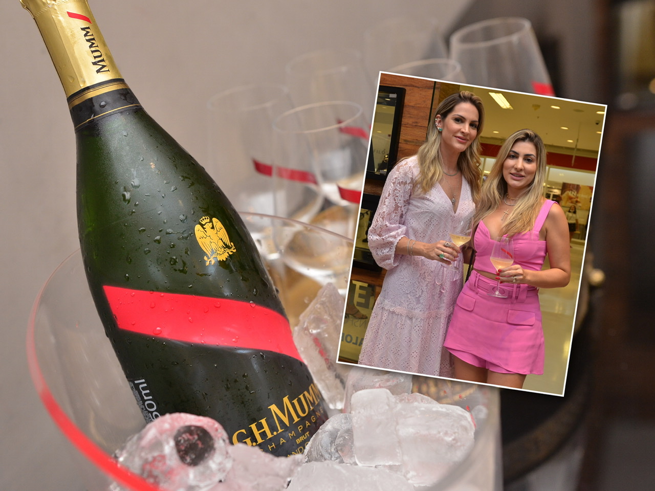 Giro de Fotos: champagne G.H.Mumm assina coquetel de Dia dos Namorados na Serrara