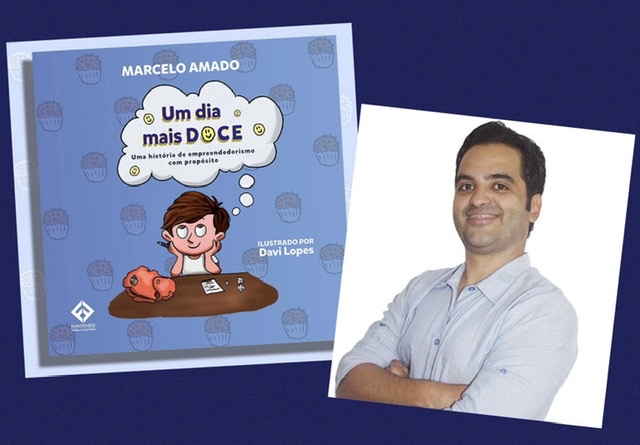 Marcelo Amado lança seu primeiro livro infantil sobre Empreendedorismo