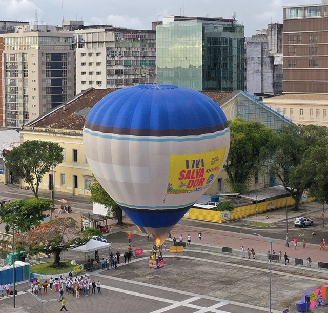 Salvador recebe voos de balão até domingo (26)