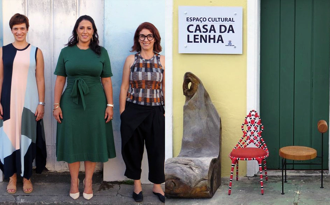 Prefeita de Porto Seguro prestigia Exposição Cadeiras Brasileiras
