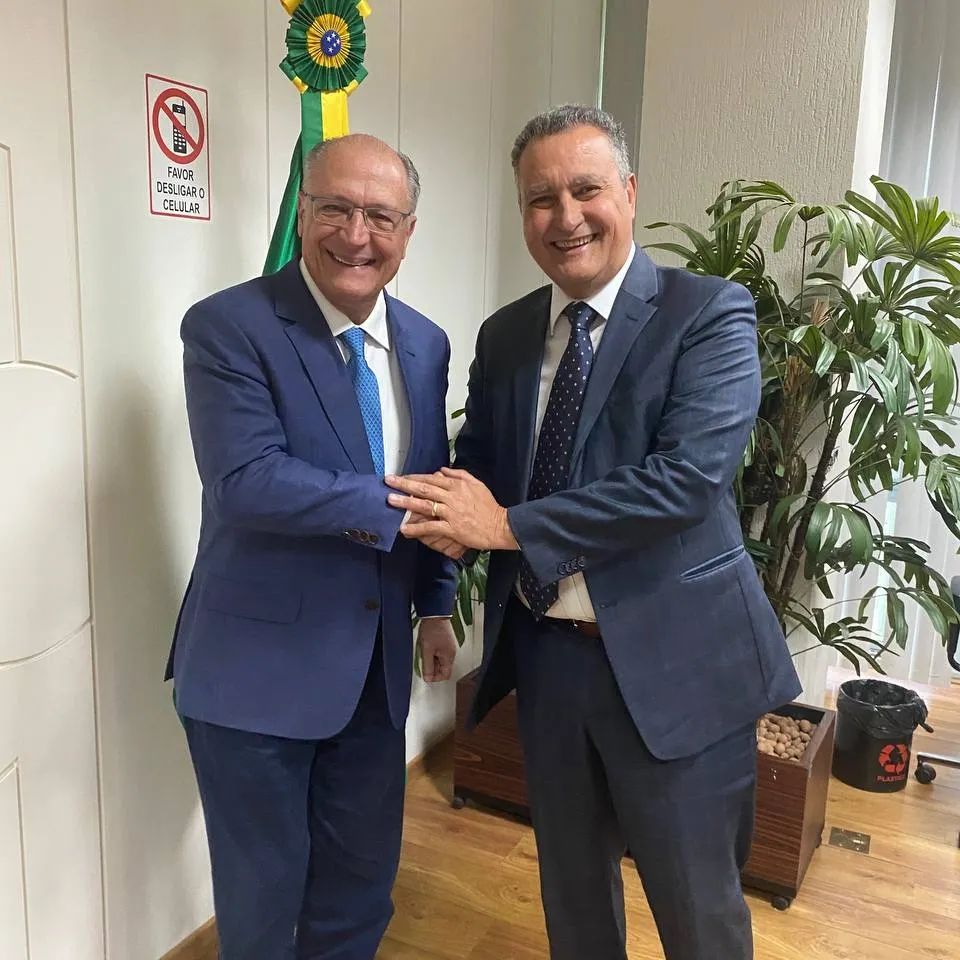 "Parcerias estabelecidas", diz Rui após reunião com Alckmin sobre fortalecimento da indústria