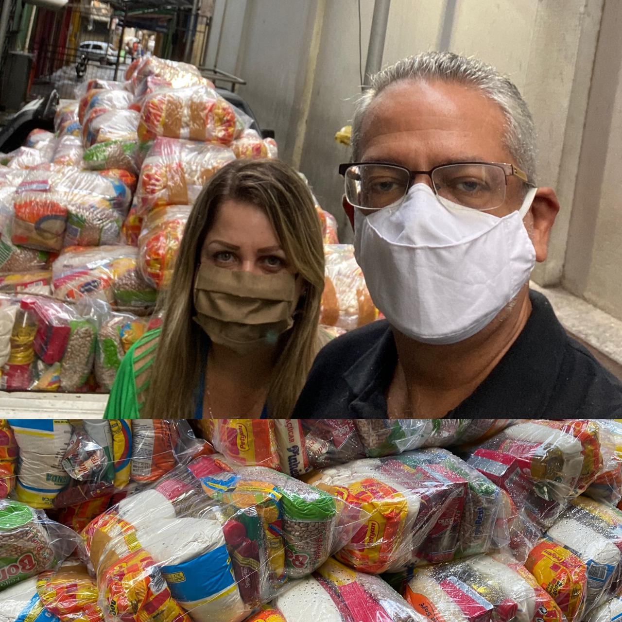 ADEMI-BA doa mais de duas toneladas de alimentos para o Salvador Solidária 