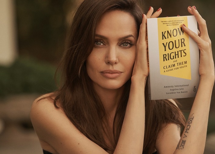 Atriz Angelina Jolie lança livro infantil sobre direitos das crianças