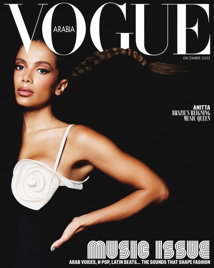 Anitta posa para la portada de Vogue Arabia y promete nuevo disco en 2024
