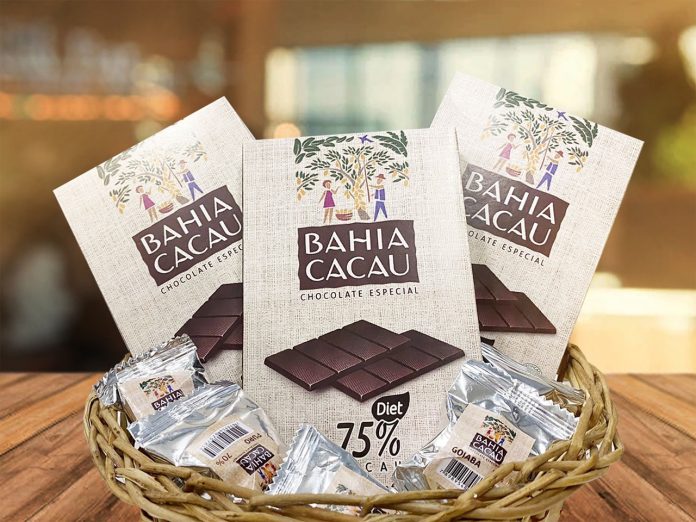 Bahia Cacau lança chocolate diet 75%