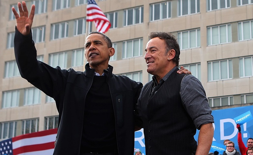 Barack Obama e Bruce Springsteen reúnem materiais raros e exclusivos em novo livro