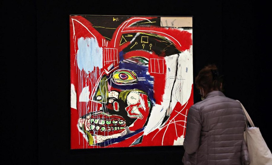 Quadro de Basquiat é vendido por R$485 milhões em leilão 