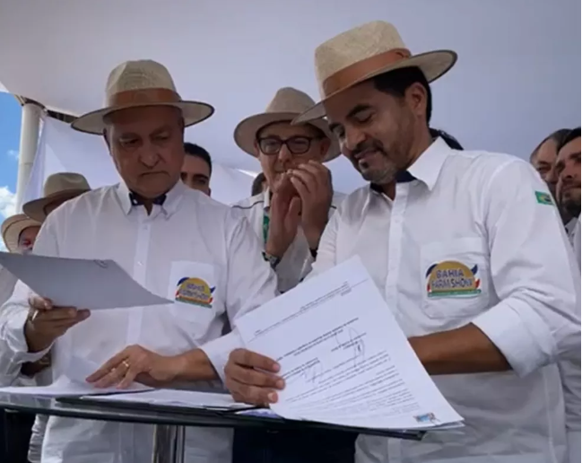 Governos da Bahia e Tocantins assinam acordo sobre delimitação da fronteira entre os dois estados