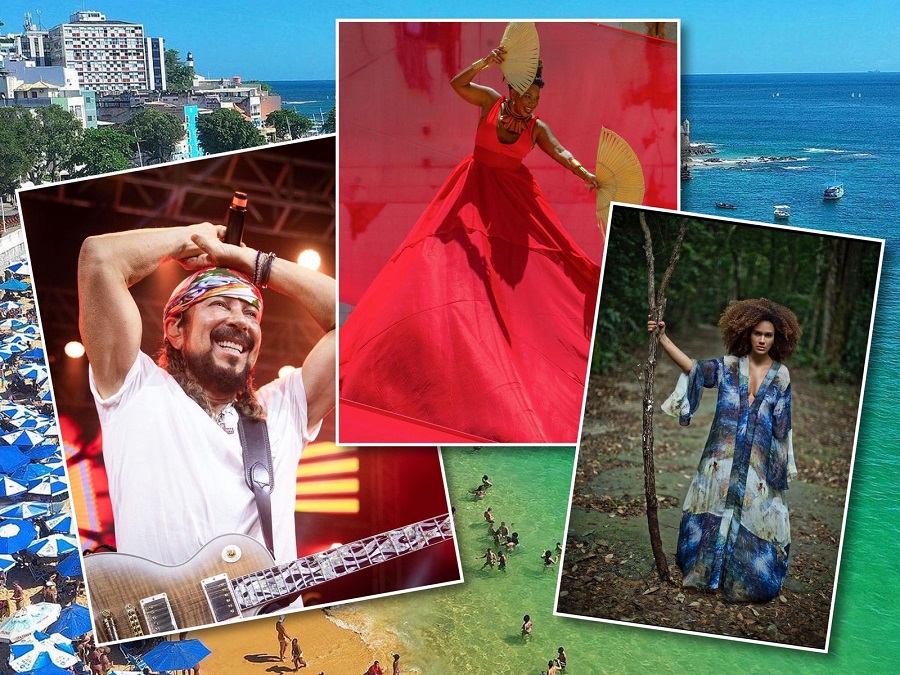 A convite do Alô Alô Bahia, Bell Marques, Margareth e Mariene de Castro criam playlist para aniversário de Salvador 