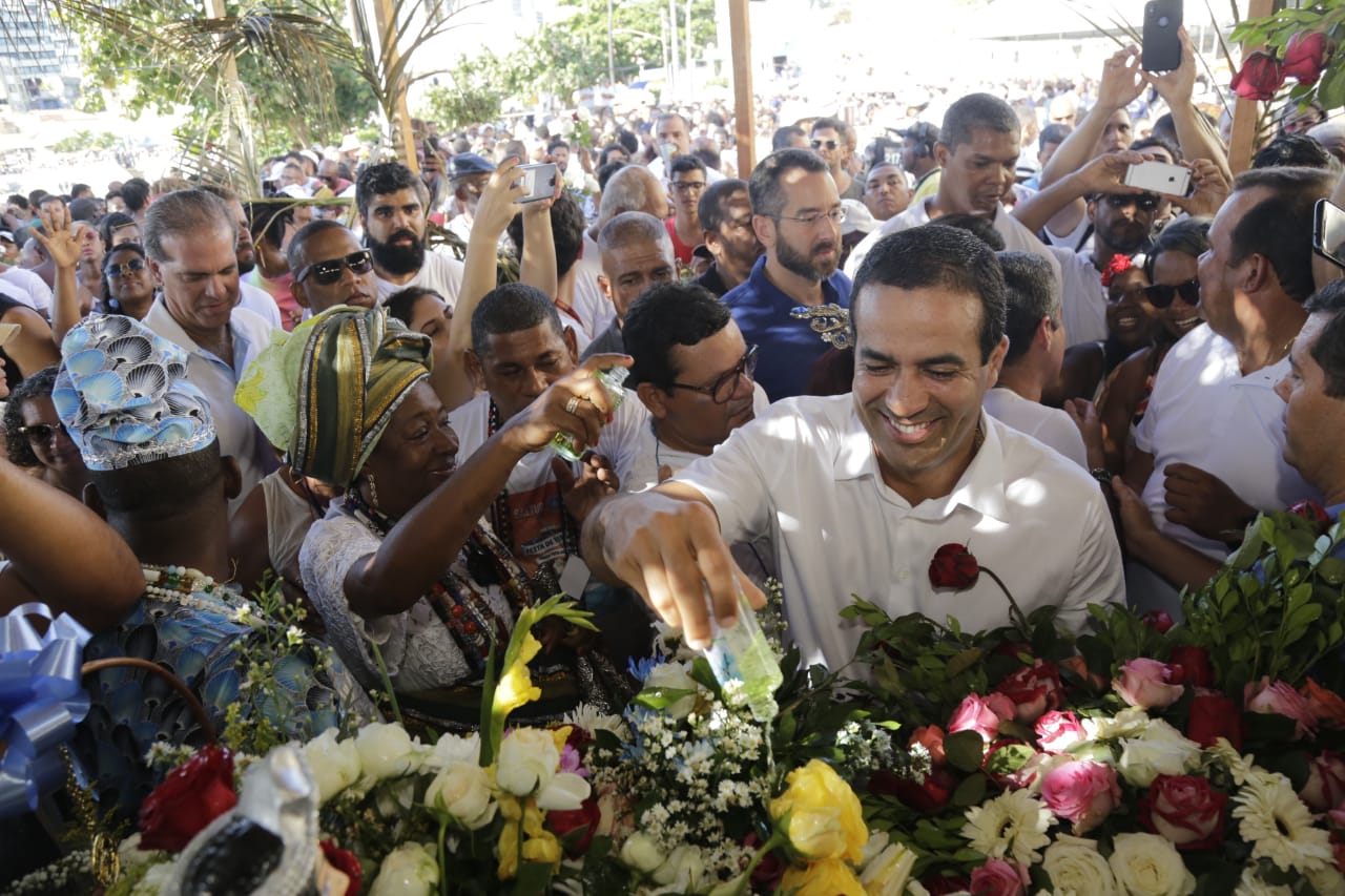 Bruno Reis exalta manifestações populares em festa de Iemanjá