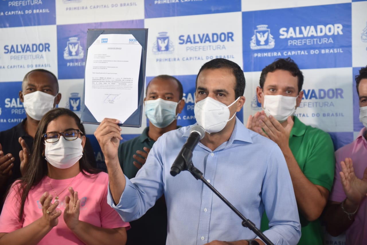 Prefeitura de Salvador inicia 4ª etapa de requalificação do entorno do Farol de Itapuã