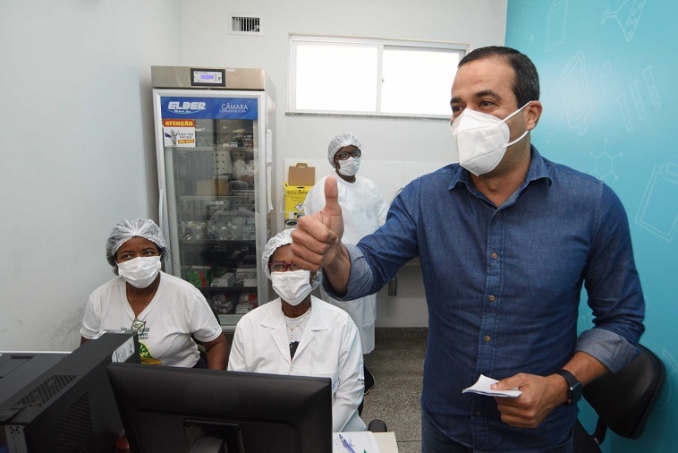 Prefeito Bruno Reis recebe segunda dose da vacina contra covid-19: "Vacinas salvam vidas e esse é um pacto coletivo"