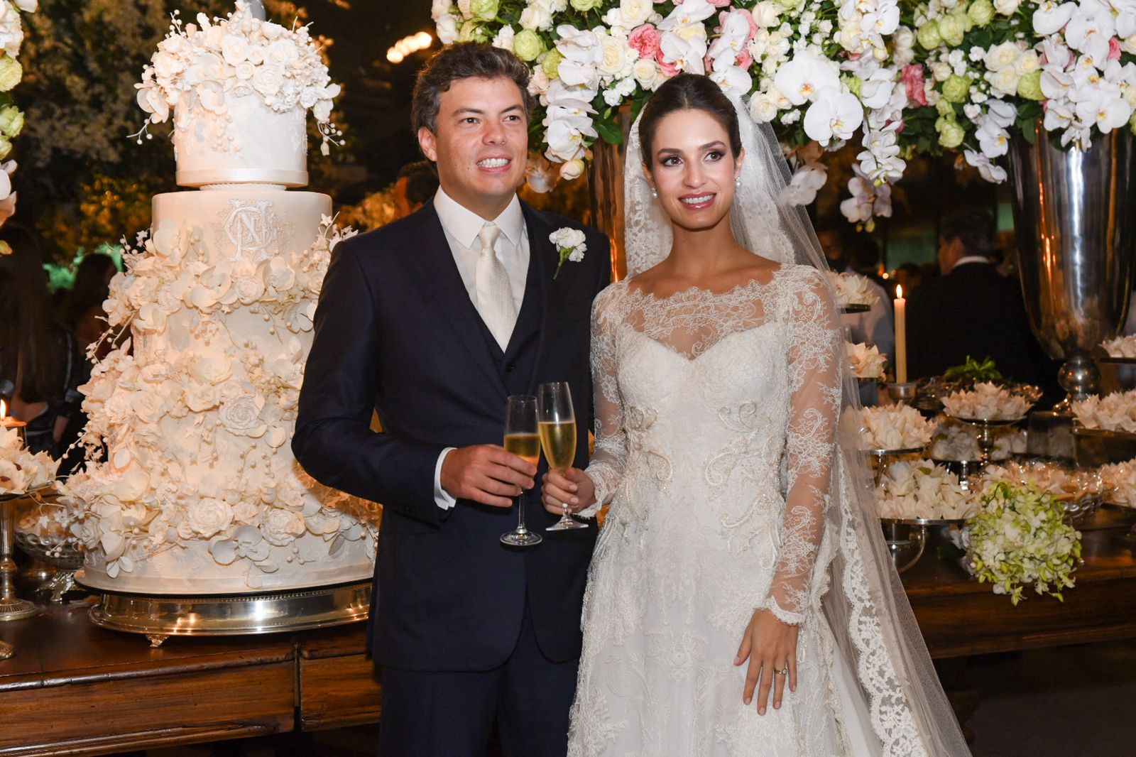 Natália Coelho e Guilherme Moura se casam durante elegante cerimônia em Salvador; veja fotos 
