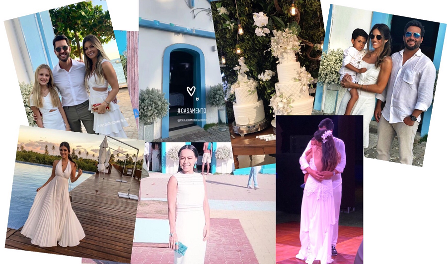 Veja fotos do casamento de Paula e Lucas Cardoso