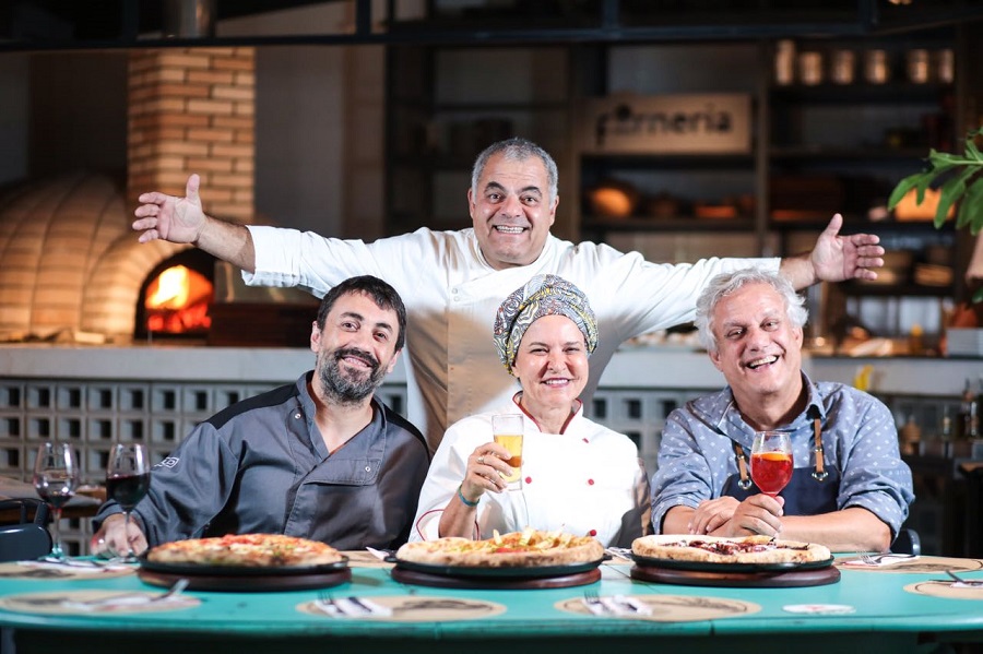 Forneria comemora um ano com confraternização de chefs