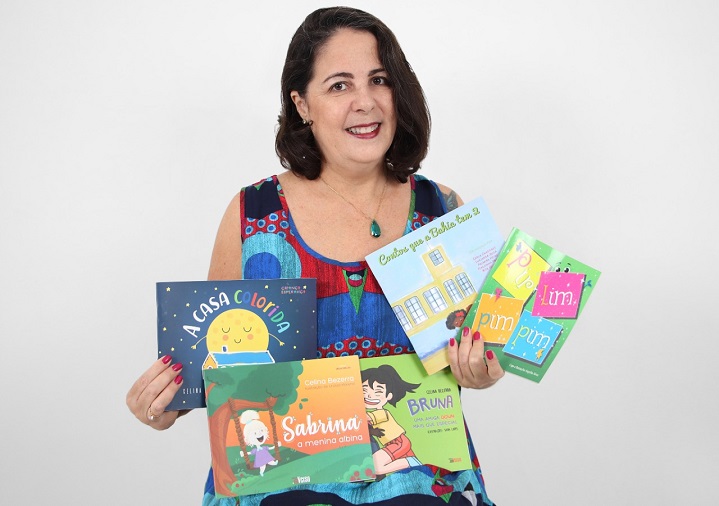 Celina Bezerra lança obra de literatura infantil inclusiva