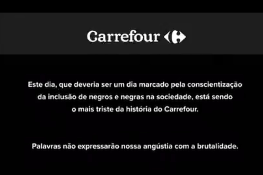 ‘Dia mais triste da história do Carrefour’, diz empresa em comunicado em rede nacional