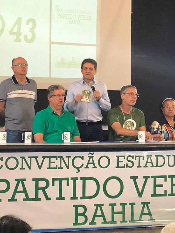  Em convenção, Partido Verde oficializa apoio a Zé Ronaldo 