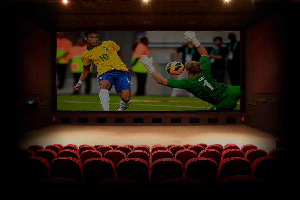 Cinemas UCI ORIENT transmitirão o jogo do Brasil contra a Bélgica amanhã, 6