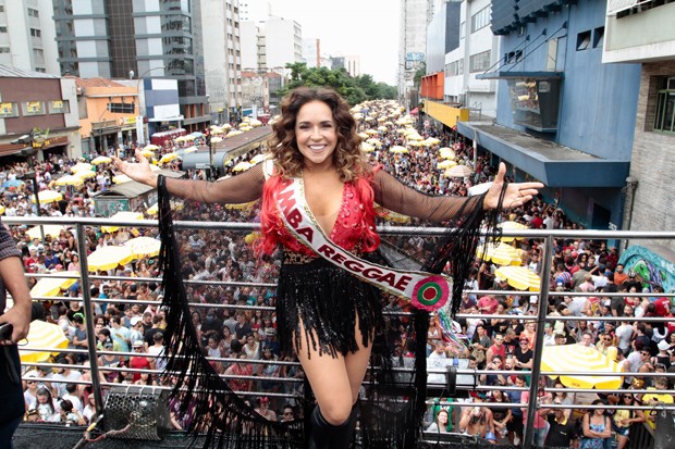 Daniela Mercury encerra a programação do Carnaval de São Paulo