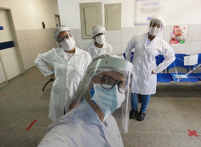 Desal fabrica 10 mil protetores faciais em prol do combate à pandemia