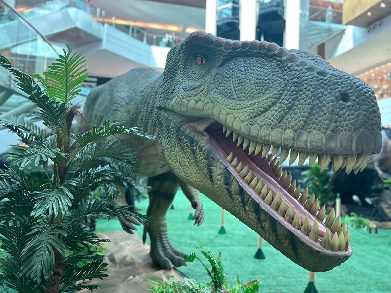 Gratuita, maior exposição de dinossauros da América Latina chega a Salvador com 40 réplicas em tamanho real