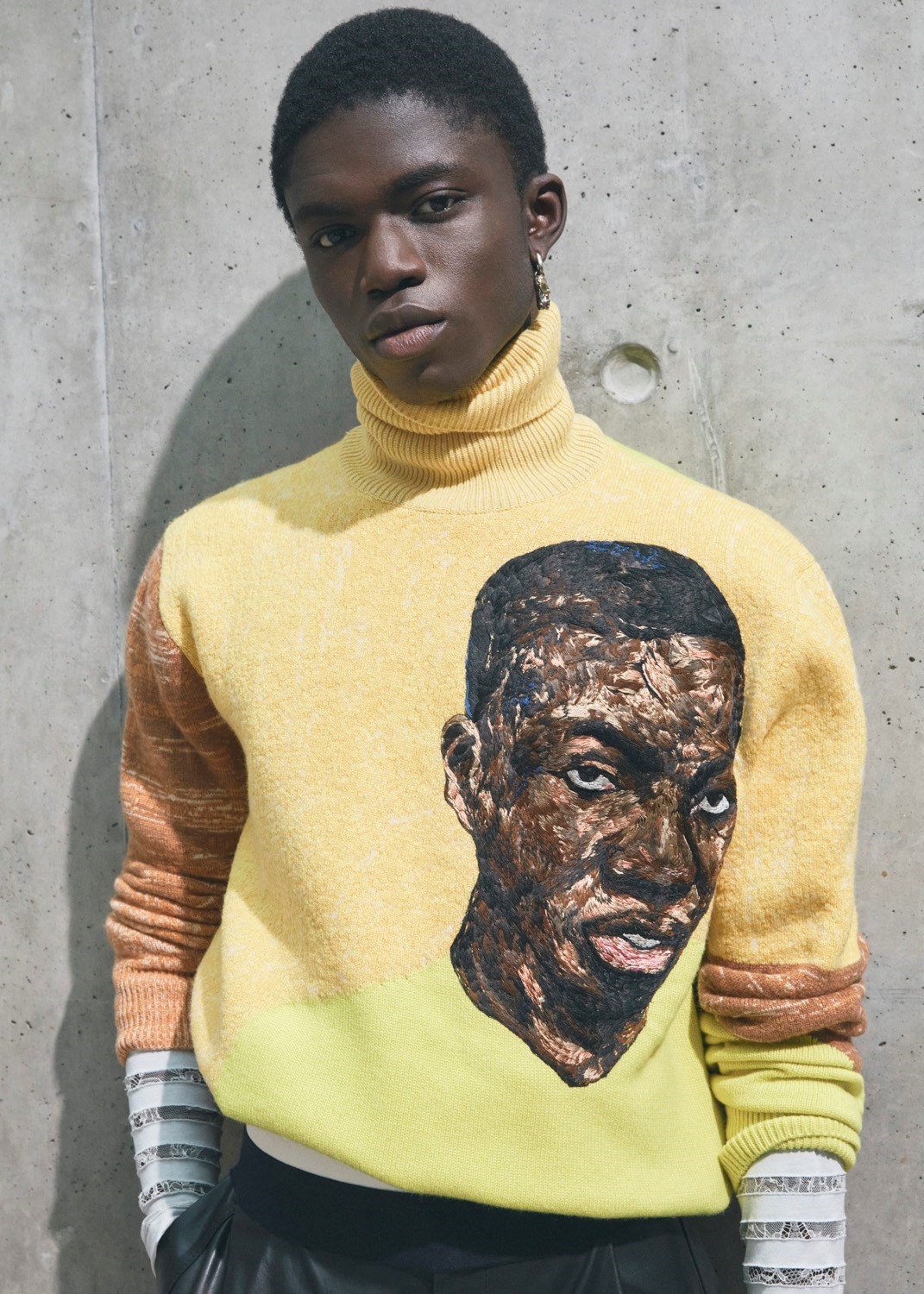 Dior lança coleção masculina inspirada na obra do artista africano Amoako Boafo