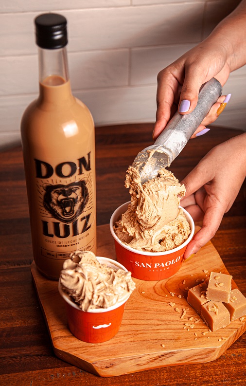 Don Luiz lança gelato em parceria com San Paolo
