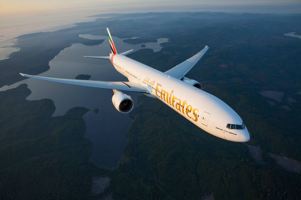 Emirates anuncia retomada de voos para o Brasil