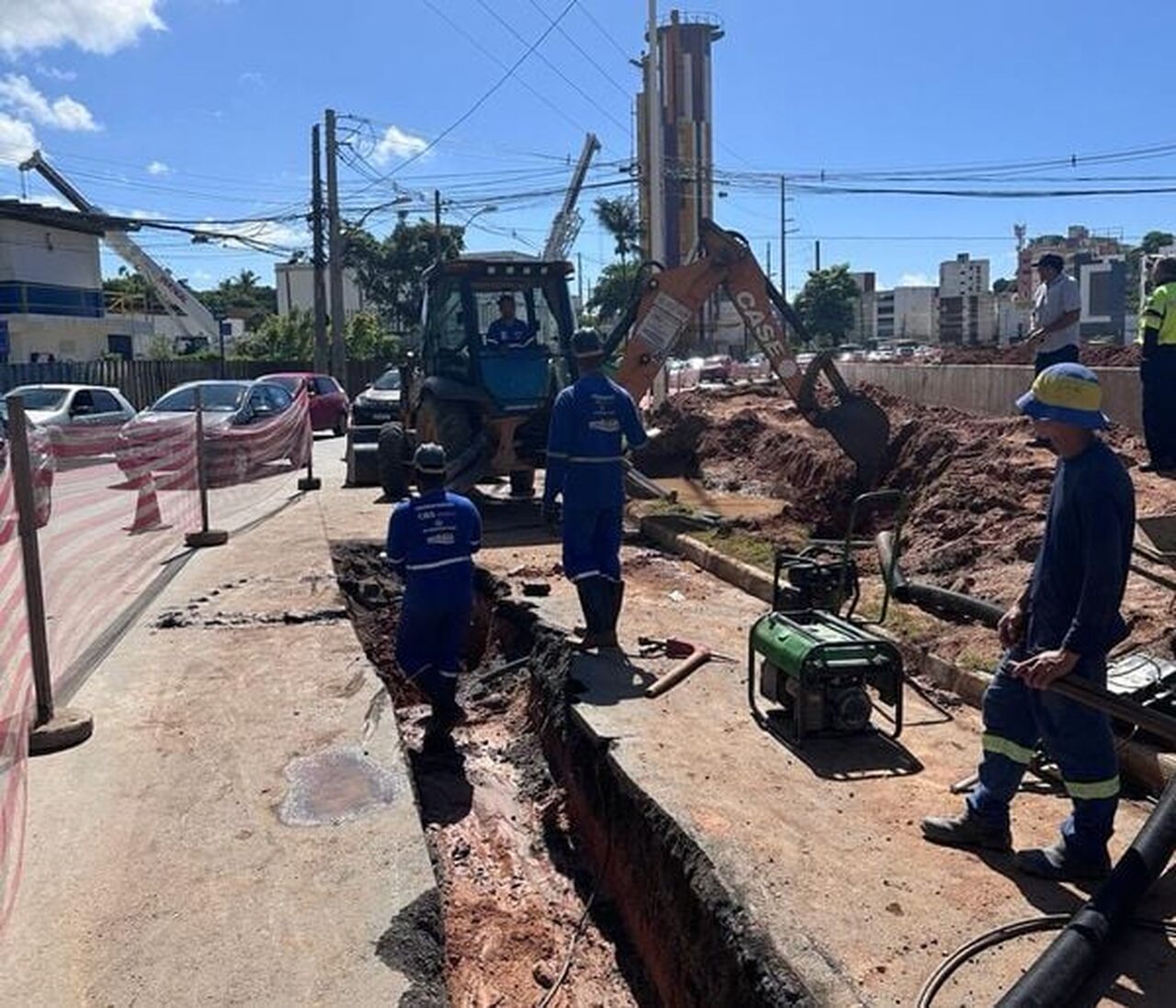 Abastecimento de água é suspenso em cinco bairros de Salvador após rompimento de tubulação