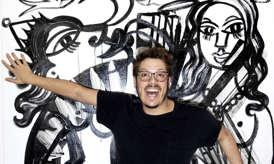 Fábio Porchat se encanta por trabalho de artista baiano conhecido como Picasso Brasileiro; saiba quem é 