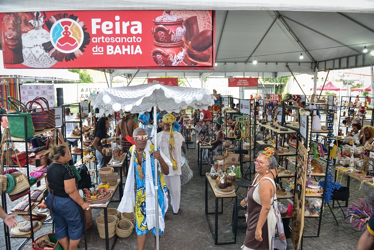 Feira de Artesanato da Bahia e da Economia Solidária movimentam o Pelourinho neste final de semana