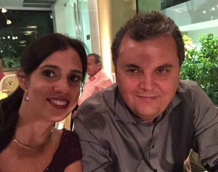 Fernanda Bahia e Guilherme Araújo: férias em Orlando